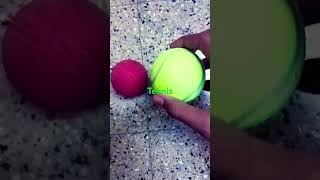 Stumper ball vs Tennis ball🥎cricket cricketlover ballcomparison [upl. by Eednil]