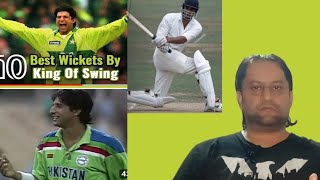 Wasim Akram best swing bowling [upl. by Ajram]