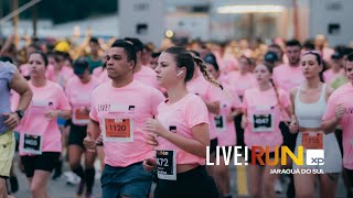 Corrida de rua Jaraguá do Sul SC LIVE Run XP 2024 [upl. by Zetrauq]