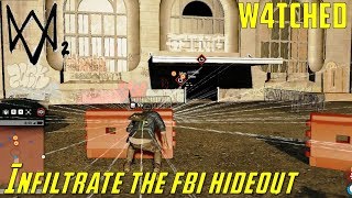 Retrieve Wrenchs Mask and Download the FBI Data  W4tched  Watch Dogs 2 [upl. by Suoinuj]