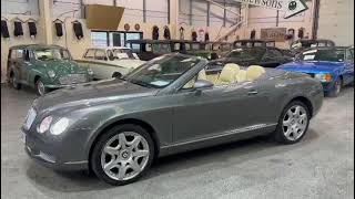 2008 BENTLEY CONTINENTAL GTC AUTO  MATHEWSONS CLASSIC CARS  14 amp 15 FEBRUARY 2024 [upl. by Cortie]