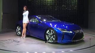 Seoul Motor show  Lexus LC 500h [upl. by Vey]