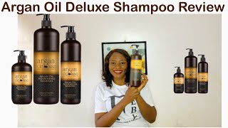 Argan Oil Deluxe Shampoo Review Is This Shampoo Better Than Tressemme [upl. by Sanfourd]