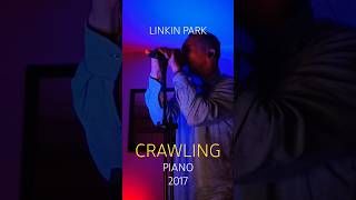 Crawling  Linkin Park 2017 piano version cover chesterbennington linkinpark cover [upl. by Annalla625]