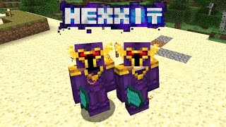 Minecraft HEXXIT 10  EN GÜÇLÜ ZIRH [upl. by Mulac]