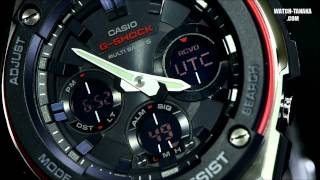 CASIO GSHOCK GSTEEL GSTW100D1A4JF カシオ Gスチール タフソーラー電波 [upl. by Vivyan]