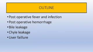 Hepatectomy complication [upl. by Graybill]