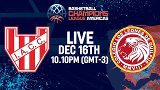 LIVE  IACC v CDC Leones  Basketball Champions League Americas 202425 [upl. by Wertheimer367]