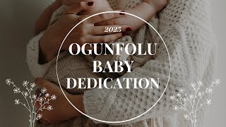 RCCG KKT II THE OGUNFOLUS BABY DEDICATION II 28122023 [upl. by Ida918]