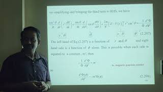 New L26 Quantum Mechanics Particle moving in a spherically symmetric potential [upl. by Rezal]