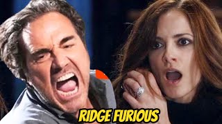 Ridge finds out Taylor is faking heart failure CBS The Bold and the Beautiful Spoilers [upl. by Sharai]