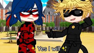 Roses are red 🌹 Violets are blue 🔵 Miraculous Ladybug 🐞 Edition✨ Gacha club edition🤩✨ [upl. by Atthia]