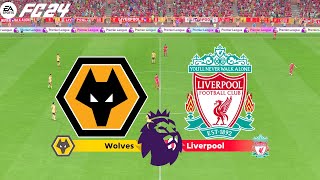 FC 24  Wolves vs Liverpool  Premier League  PS5™ Full Match amp Gameplay [upl. by Selig47]