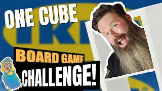 Entire Board Game Collection in ONE CUBE The One Cube Challenge [upl. by Rezeile]