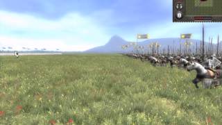 Medieval 2 Total War  Massive Cavalry Charge [upl. by Hareehat]