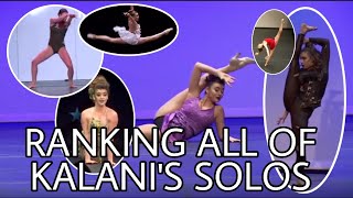 RANKING ALL OF KALANI’S SOLOS  DANCE MOMS [upl. by Esinnej]