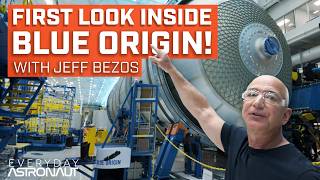 First Look Inside Blue Origins New Glenn Factory w Jeff Bezos [upl. by Rus120]