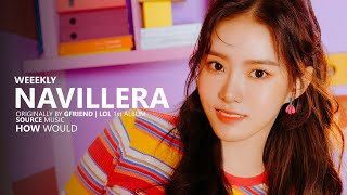 HOW WOULD  WEEEKLY sing NAVILLERA by GFRIEND  Line Distribution [upl. by Hannazus]