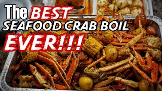 The Best Seafood Crab Boil Recipe Blessed Ro Cooks Collaboration  Cajun Crab Boil [upl. by Wallas]