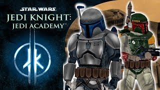 Star Wars Jedi Academy PC Mods Skins amp Models  Jango Fett amp Boba Fett [upl. by Selmore]