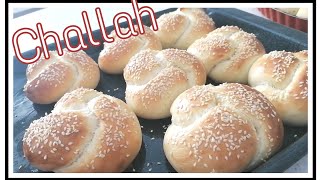 How to make challah buns  easy challah rolls recipe  dinner rolls [upl. by Prem772]