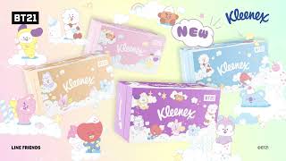 NEW Kleenex Special Edition BT21 Design [upl. by Nonohcle887]