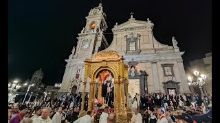 Biancavilla processione patronale di San Placido domenica 6 ottobre 2024 [upl. by Naashar351]