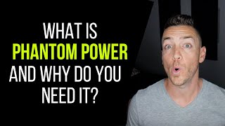 What Is Phantom Power And Why Do You Need It  RecordingRevolutioncom [upl. by Anael]