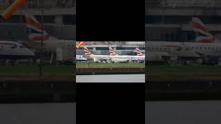 LCY Airport View planespotting planespotter plane aviation [upl. by Anastassia]