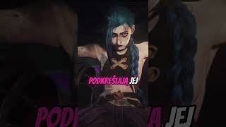 👉Czy wygląd Jinx podkreśla jej charakter leagueoflegends arcane jinx gaming gamingvideos [upl. by Lleksah]