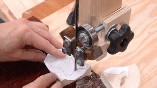 Big bandsaw build 4 Blade guides [upl. by Calysta]