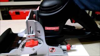 Craftsman Biscuit Jointer Tips [upl. by Pauli935]