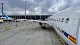 Airbus A321200  Vueling  Barcelona BCN — Berlin BER  Landing in Berlin  4K [upl. by Akerdal]