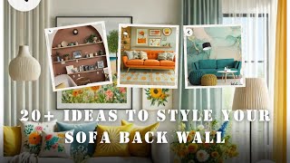 Living room wall decoration ideassofa back wall decor ideas video 20241109 134541 0001 [upl. by Gignac]