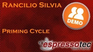 Rancilio Silvia  Beginners Guide  Meeting Miss Silvia Priming Cycle [upl. by Kermy]