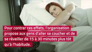 Heure avancée quelques conseils pour éviter la fatigue [upl. by Sumner71]