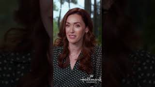 Sarah Power Talks About Christmas Memories  Hallmark Channel [upl. by Ahsaya]