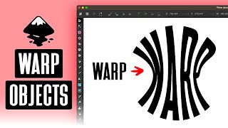 How To Warp And Distort Objects In Inkscape [upl. by Losiram]