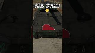 💀Decals in War Thunder💀warthunder tank memes [upl. by Enimassej]