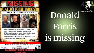 Interview with Amanda Wells Sister of missing person Donald Farris [upl. by Aratak698]