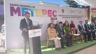 Metepec promulga nuevo Bando Municipal [upl. by Ilrahs]