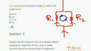 MCAT Physics Sample Problems Studying Electricity by Gold Standard [upl. by Frieder]