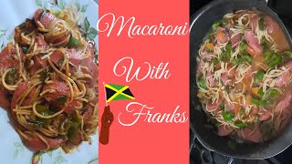 EASY MACARONI AND FRANKS  FRANKFURTERS AND MACARONI RECIPE [upl. by Lisab366]