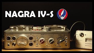 Nagra IVS tape recorder amp Grateful Dead resolving Pilotone [upl. by Aisiat]