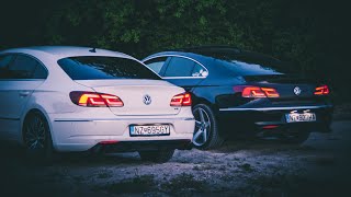 VW CC 36FSI V6 Stock Exhaust VS Muffler delete comparsion [upl. by Noisla]