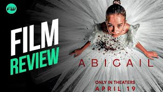 Abigail Movie Review in Hindi  Horror Movie 😱🤨 [upl. by Nidroj40]