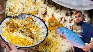 Fish biryani recipe  masaledar commercial style fish biryani  by Farooq ghouri [upl. by Meesak621]