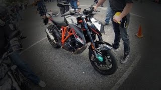 2014 KTM 1290 Super Duke Review [upl. by Catto]