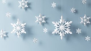 How to make snowflakes in 5 minutes [upl. by Hugo]