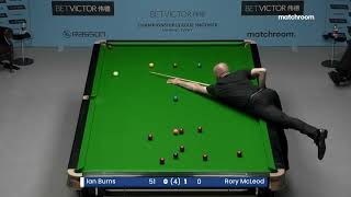 Ian Burns vs Rory McLeod 2024 BetVictor  Short Form [upl. by Brina]